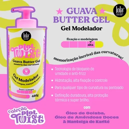 PLOT TWIST - GUAVA BUTTER GEL 480G