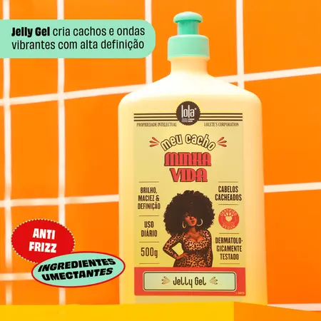 MEU CACHO MINHA VIDA - JELLY GEL 500g