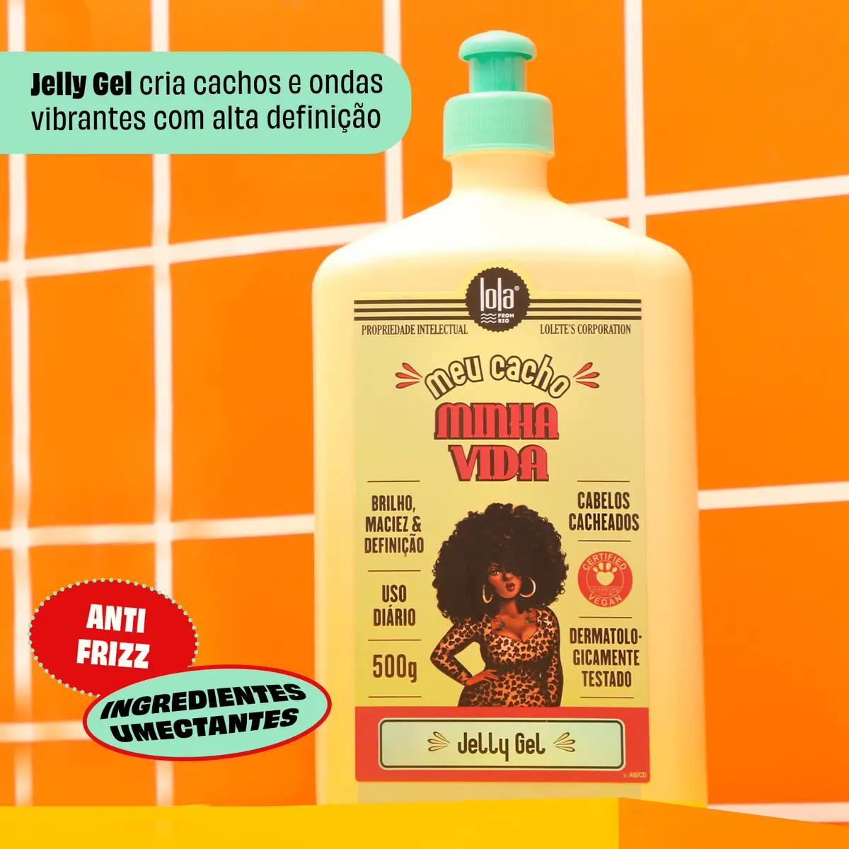 MEU CACHO MINHA VIDA - JELLY GEL 500g  2