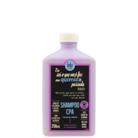 EU SEI O QUE VOCÊ FEZ NA QUÍMICA PASSADA - SHAMPOO CPA 250mL