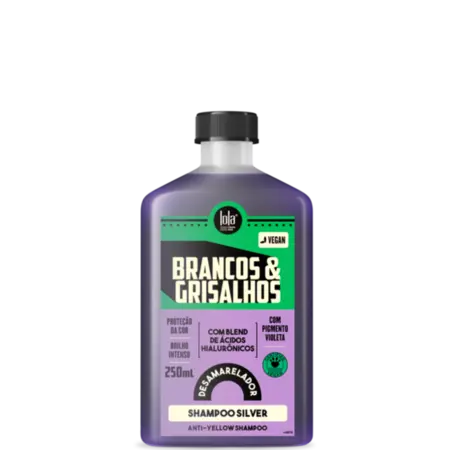 BRANCOS E GRISALHOS - SHAMPOO SILVER 250mL
