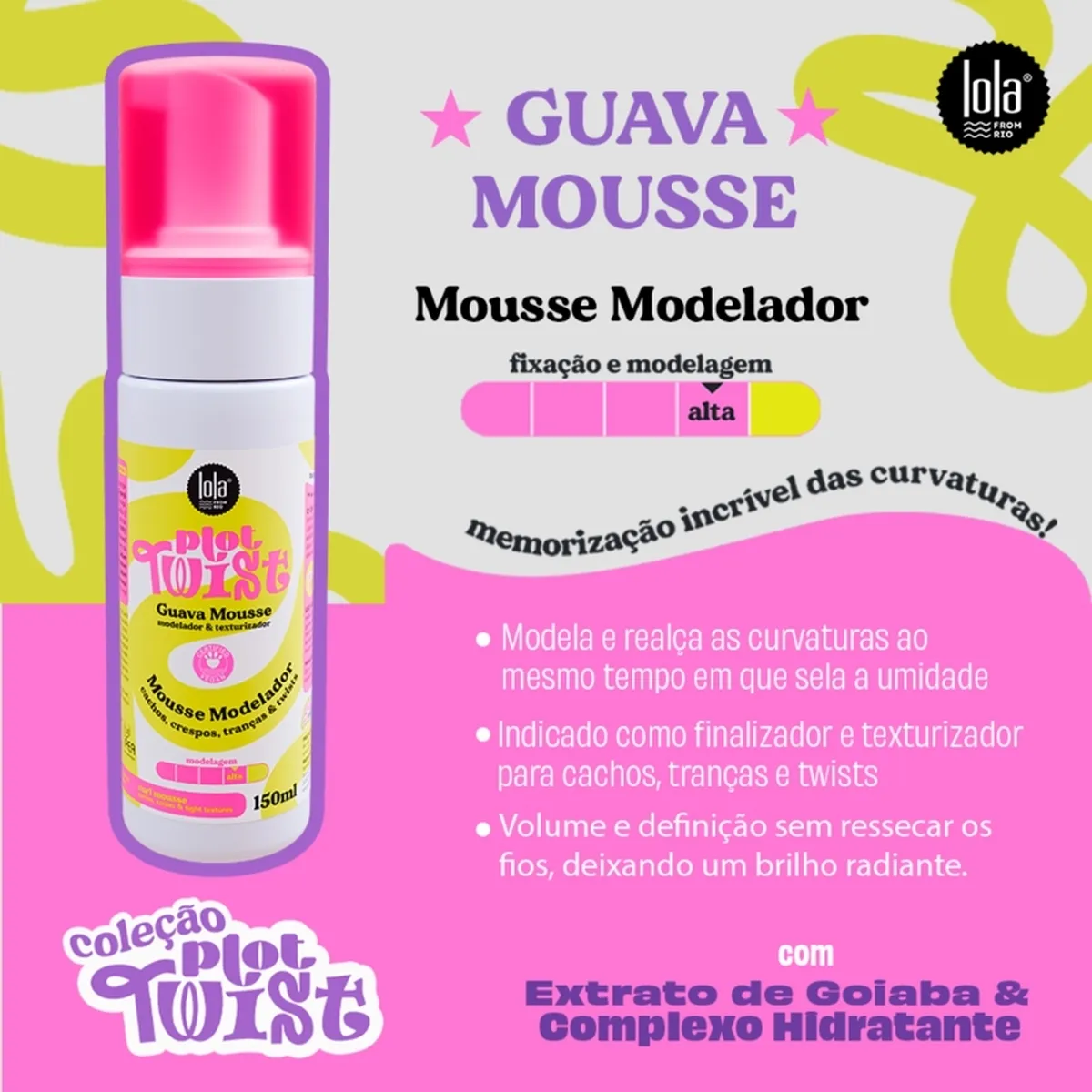 PLOT TWIST - GUAVA MOUSSE 150 ML  3