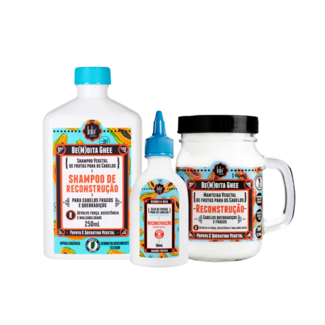 Trio Be(M)dita Ghee Reconstrução 350g