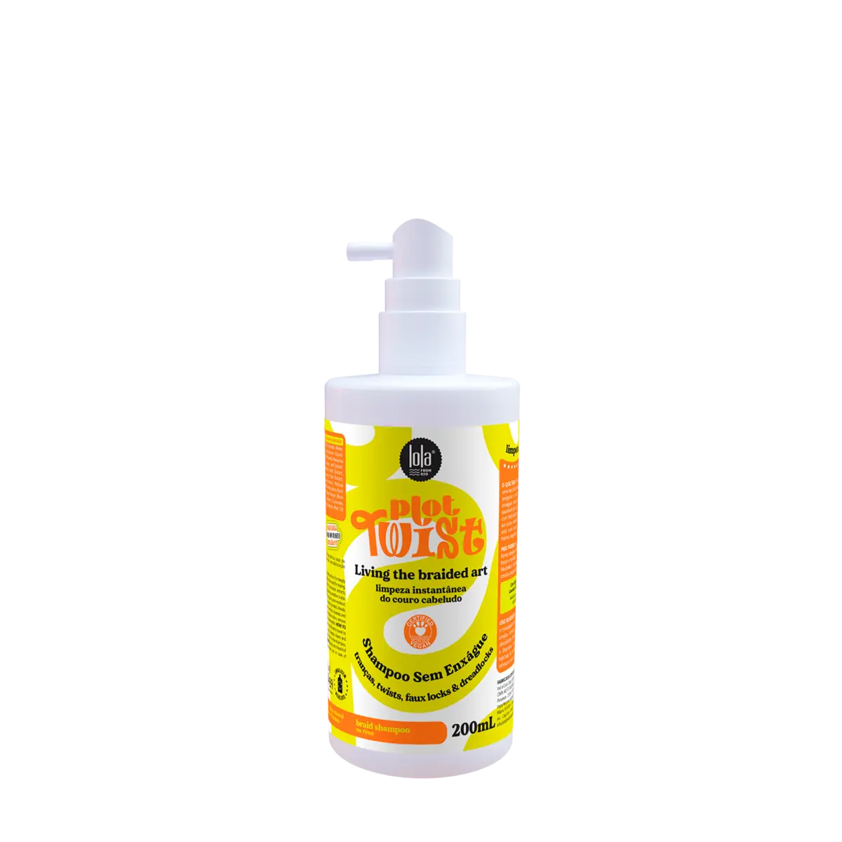 Plot Twist Shampoo Sem Enxágue 200ml