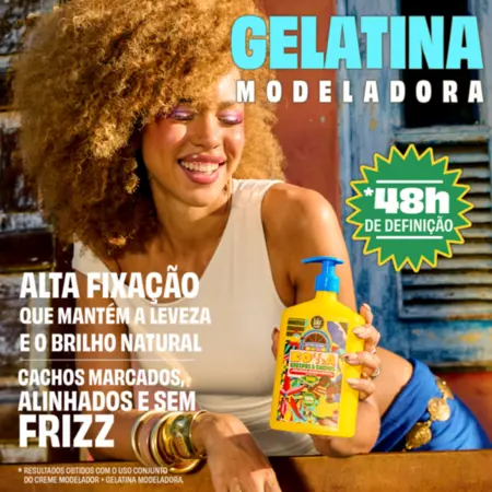 BOSSA GELATINA MODELADORA 500G