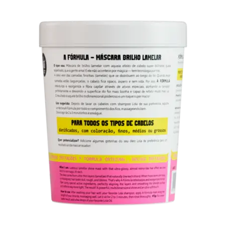 A Fórmula Máscara Lamelar 450G