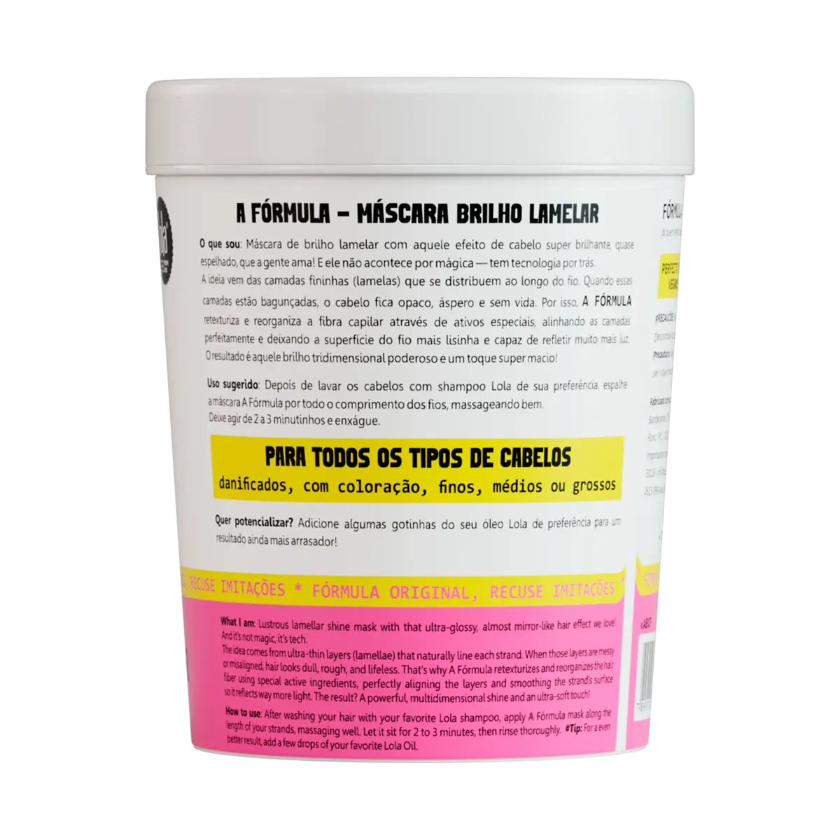 A Fórmula Máscara Lamelar 450G  2