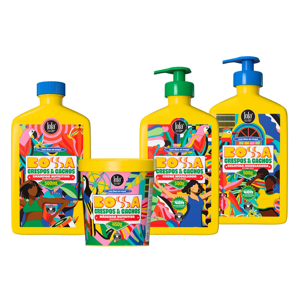 Kit Bossa - Linha Completa (Creme 500g)  1