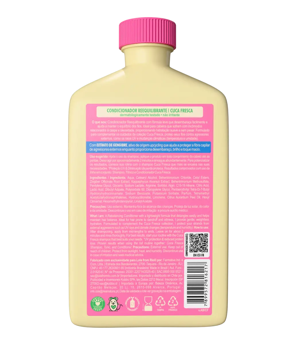 Cuca Fresca Condicionador Reequilibrante 250g  3