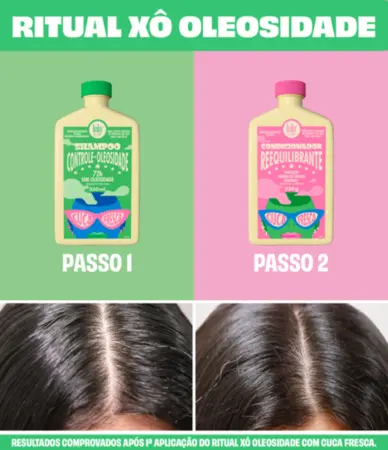 Kit Cuca Fresca Controle de Oleosidade