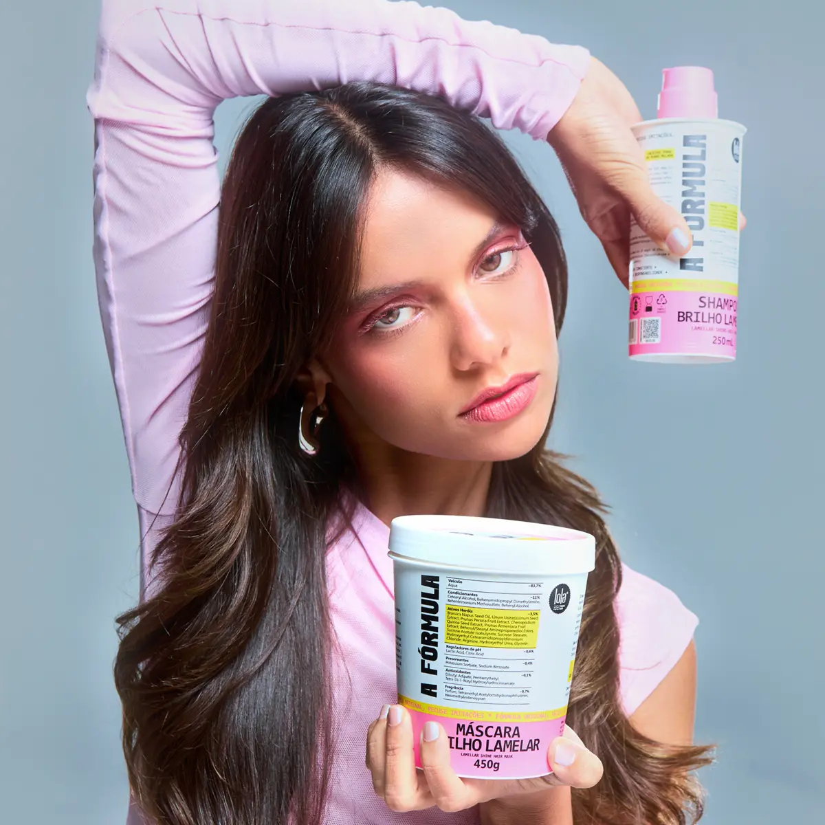 A Fórmula Shampoo Brilho Lamelar 250ml  5