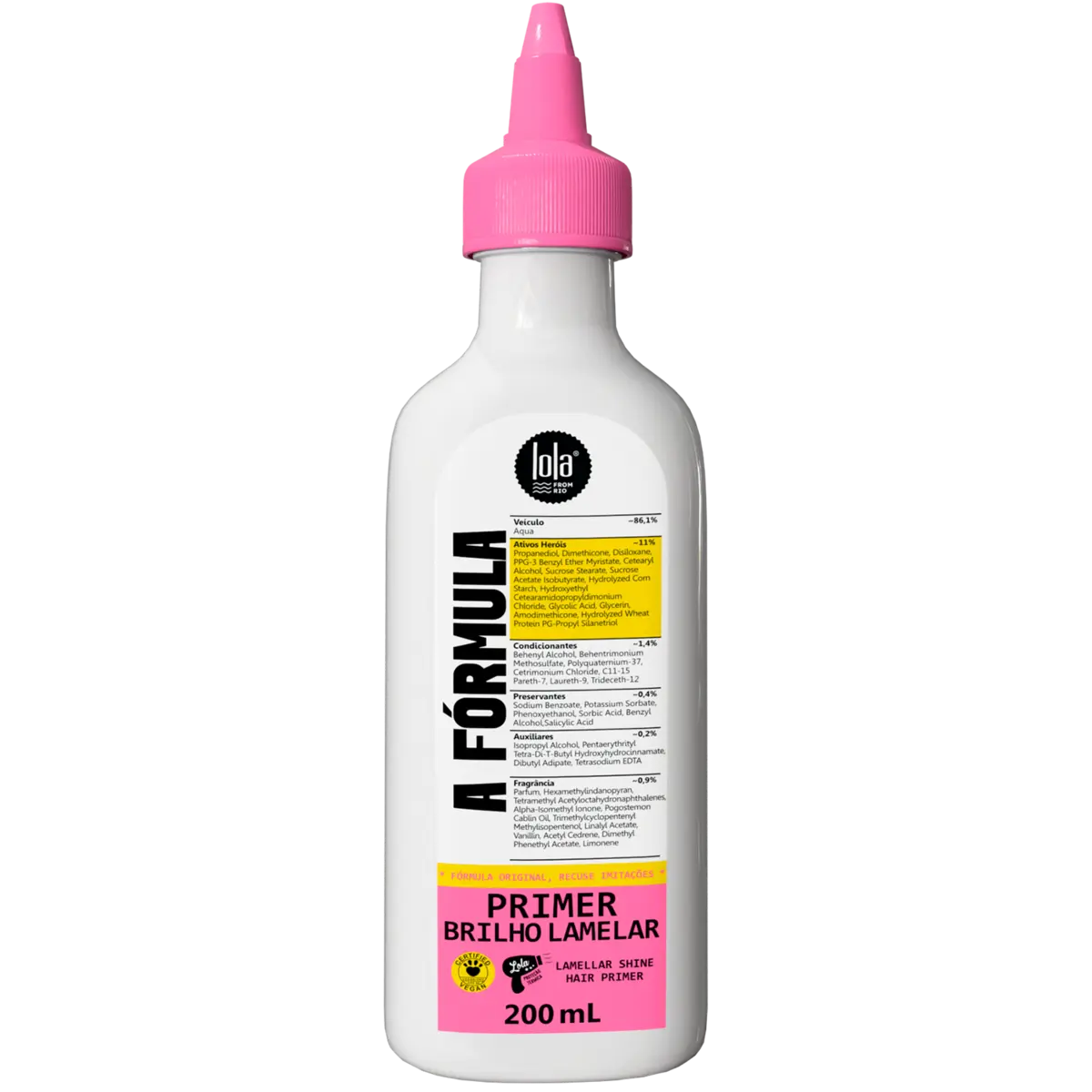 A Fórmula Primer Brilho Lamelar 200ml