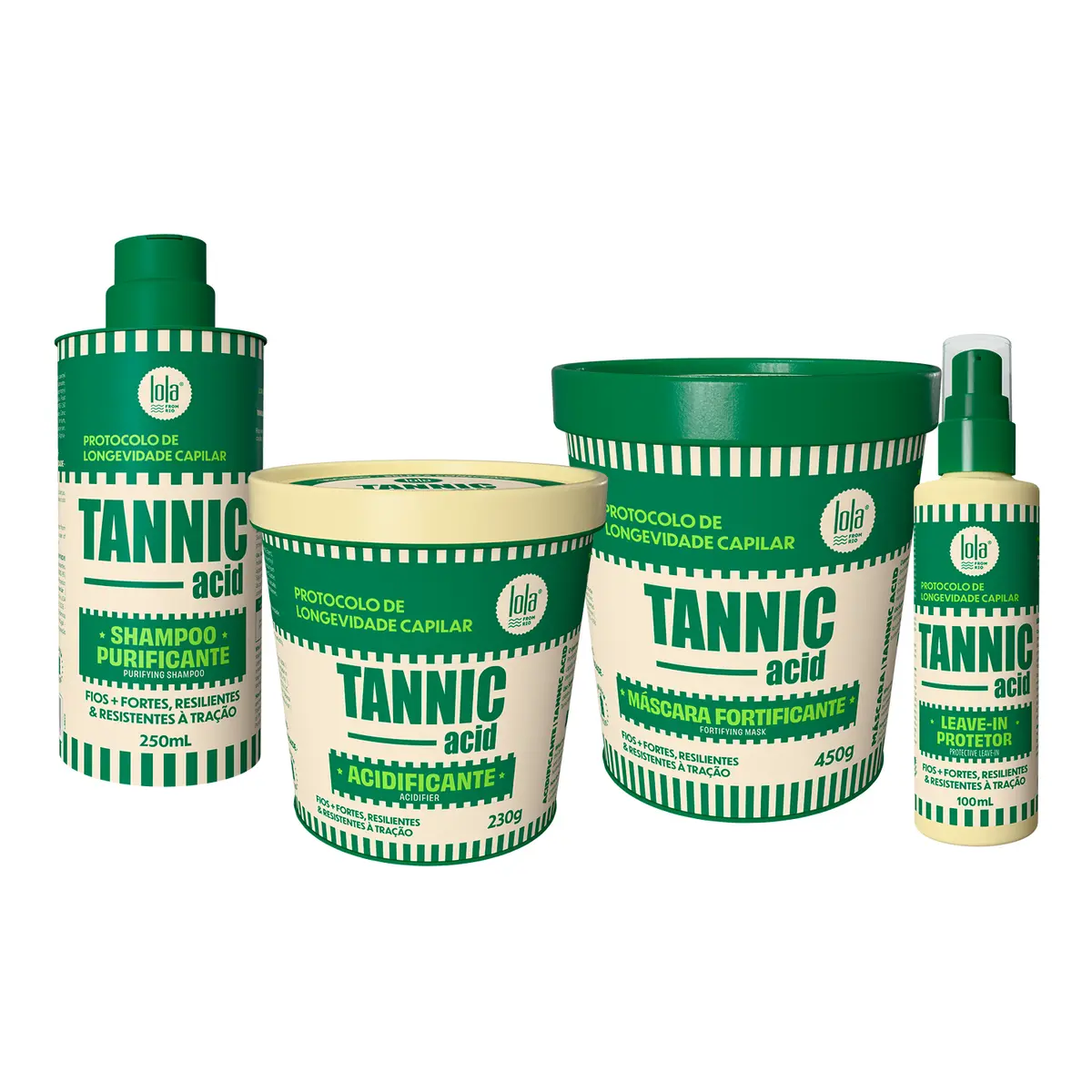 Kit Tannic Acid - Linha Completa  1