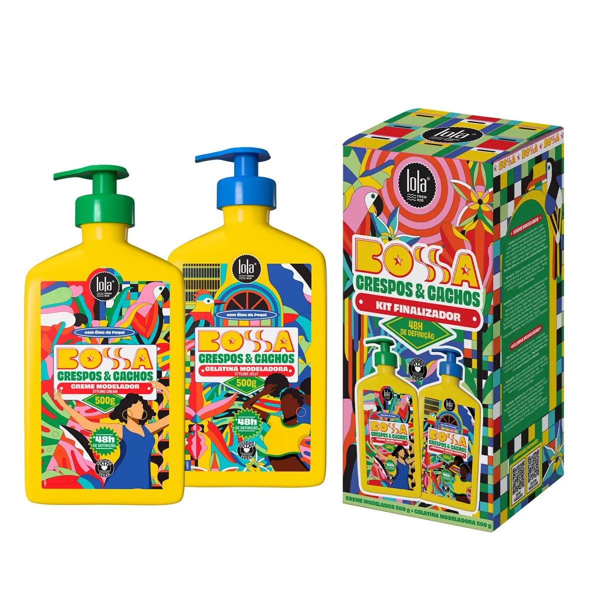 Kit Bossa Crespos & Cachos  2