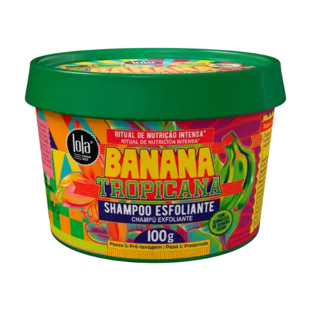 BANANA TROPICANA SHAMPOO ESFOLIANTE 100G