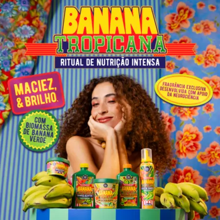 BANANA TROPICANA SHAMPOO NUTRITIVO 250ML