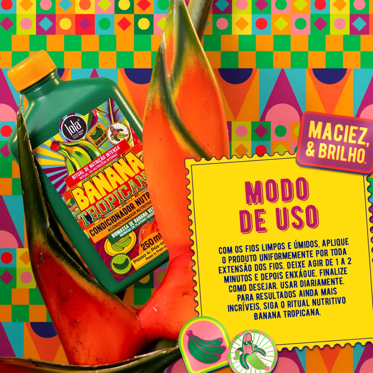 BANANA TROPICANA CONDICIONADOR 250G  2