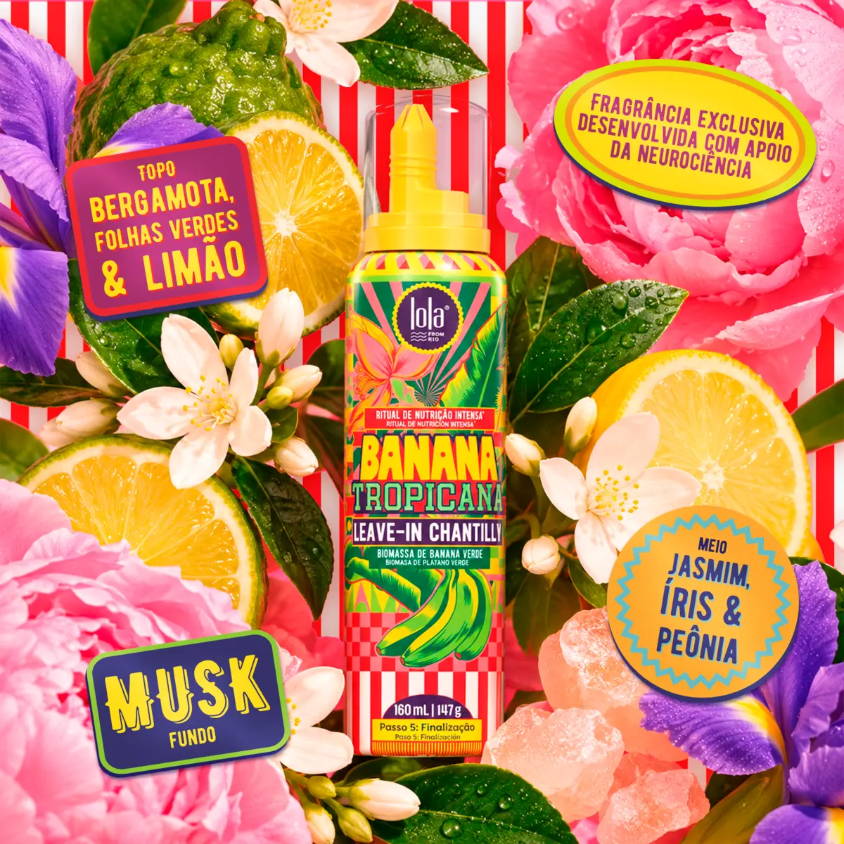 BANANA TROPICANA LEAVE IN CHANTILLY 160ML  5